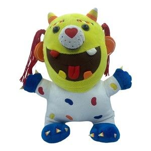 Goofy Grin Monster Book Character "Candy Corn" Plush Stuffed 16" Tall